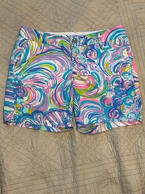 Lilly Pulitzer The Jayne Short Gillty Pleasure Print